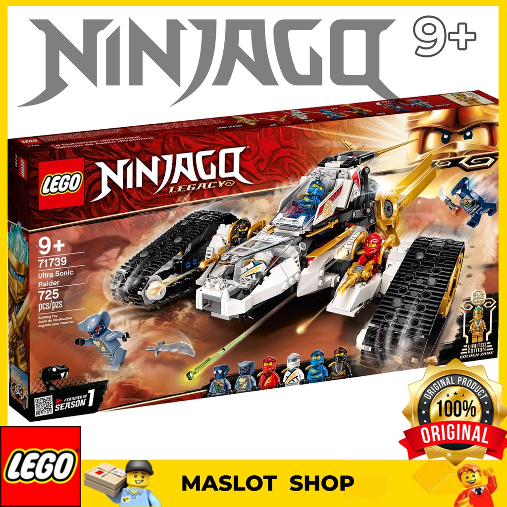 LEGO NINJAGO Ultra Sonic Raider 71739 (725 pieces) 9+ | Shopee Malaysia