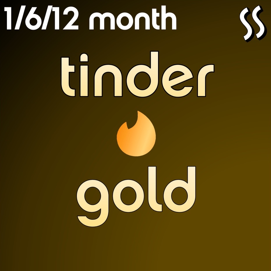 Tinder GOLD Voucher Promo Code (1/6/12 MONTH) CHEAPEST Code Voucher