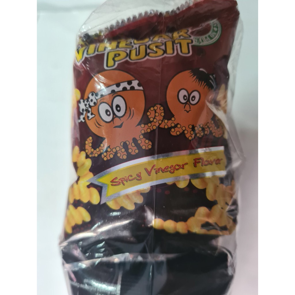 Vinegar Pusit Chips / Spicy Vinegar Chips Flavor Snack 20pcs Shopee Malaysia