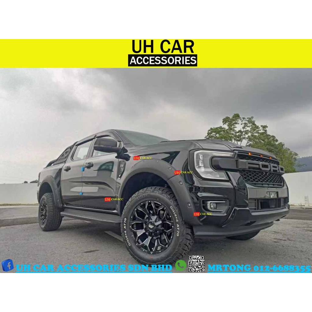 Ford Ranger T9 2022 Xl Xlt Wildtrak Abs Thailand 6inch Fender Arch Flare Flares Shopee Malaysia 7002