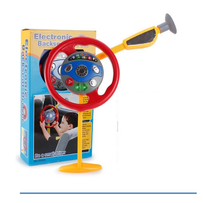 Backseat driver toy steering wheel clearance