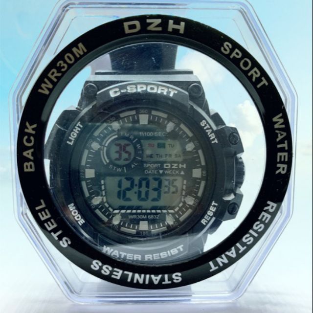 DZH C Sport Water Resistant Watch Shopee Malaysia