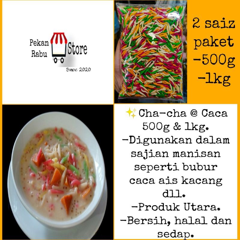 Caca @ cha cha 500g & 1kg. | Shopee Malaysia