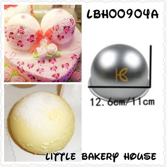 4/6/7/8 Inch Half Deep Round Ball Cake Mold/Half round 3D Deep round ...