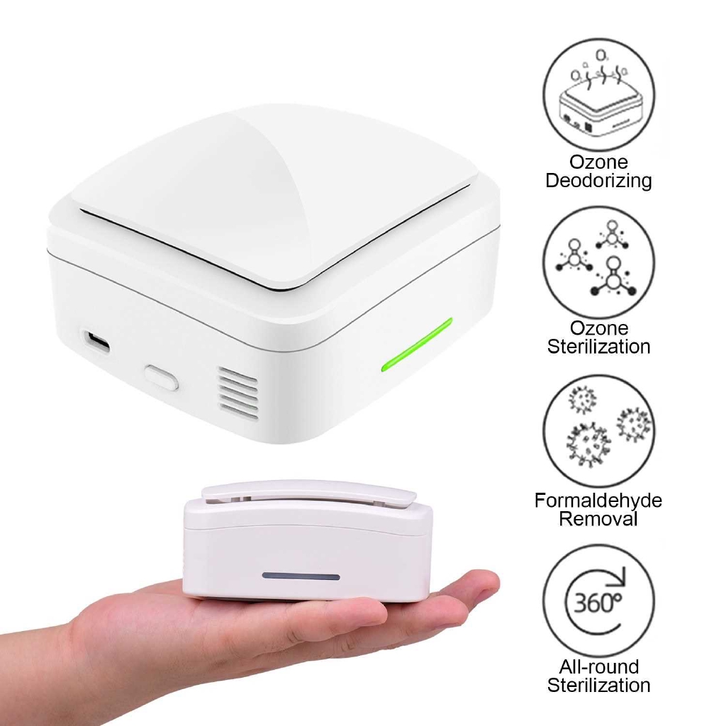Portable Ozone Generator Sterilization Ozonator Household Mini Air ...