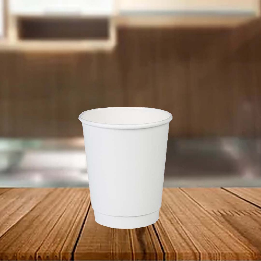 Double Wall White Paper Cup | Shopee Malaysia