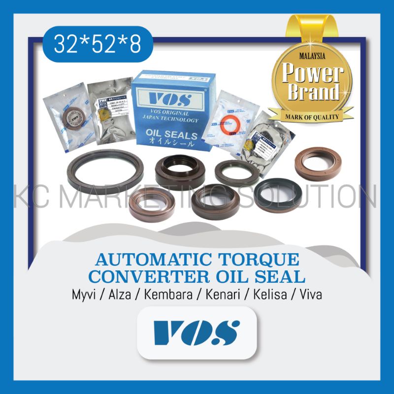 VOS Viton Automatic Torque Converter Oil Seal Myvi / Alza / Kembara