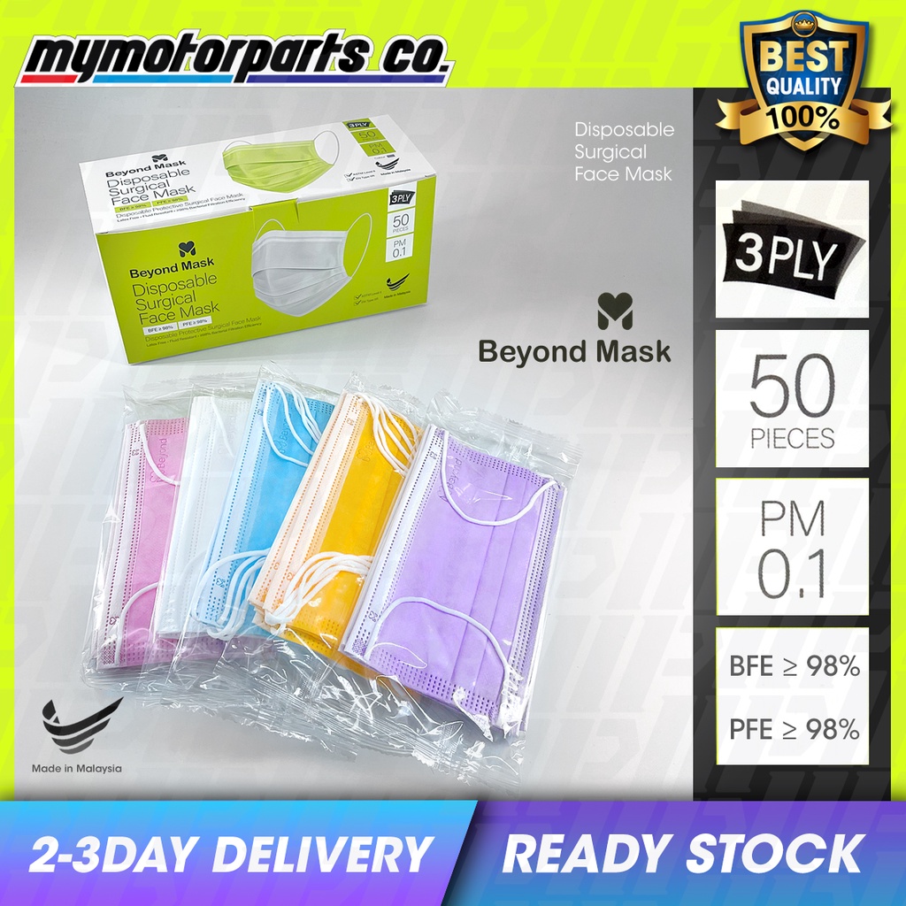 BEYOND MASK 3 PLY Disposable Surgical Face Mask [50 pcs][Hygiene