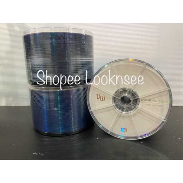 VW DVD-R White Surface 4.7GB 120min 16x ~50 Pcs Per Pack | Shopee Malaysia