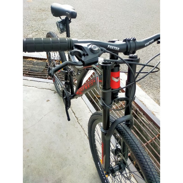 100 Siap Pasang FOXTER 20 26 inch Downhill MTB Full Suspension 3x7 Speed
