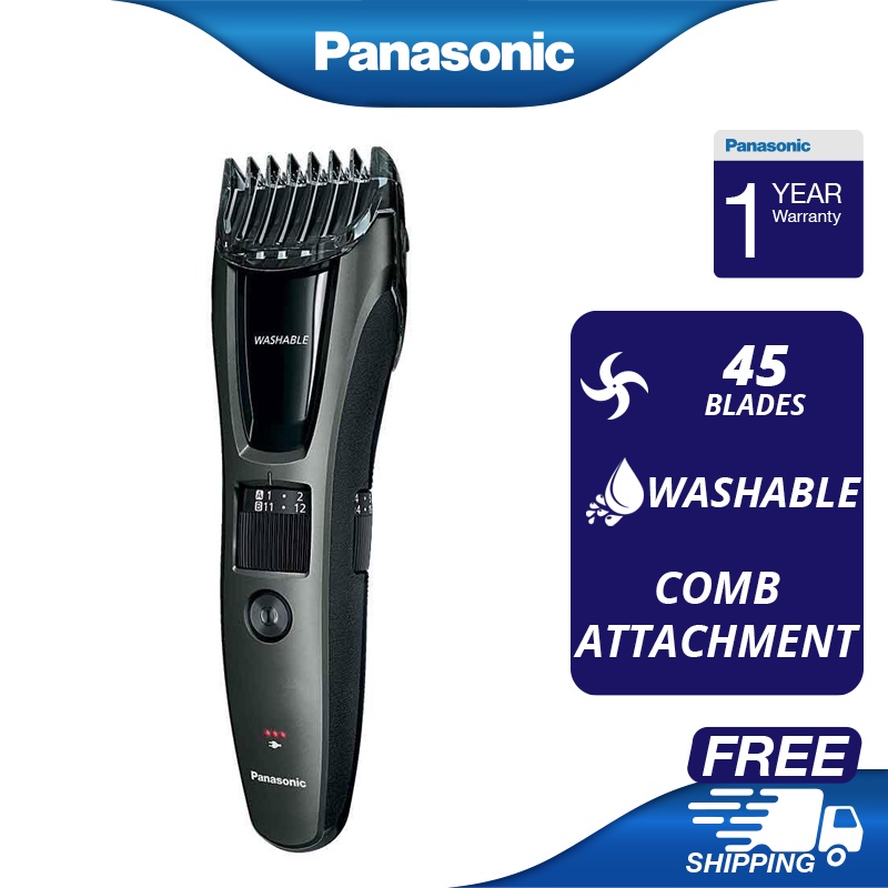PANASONIC ERGB60 TRIMMER 240V HAIR & BEARD ERGB60K451 Shopee Malaysia