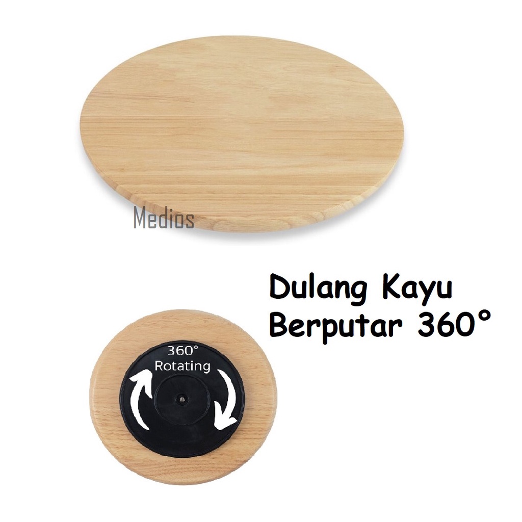 (Ready Stock) Dulang Meja Berpusing Putar Meja Dekorasi Kek Kitchen ...