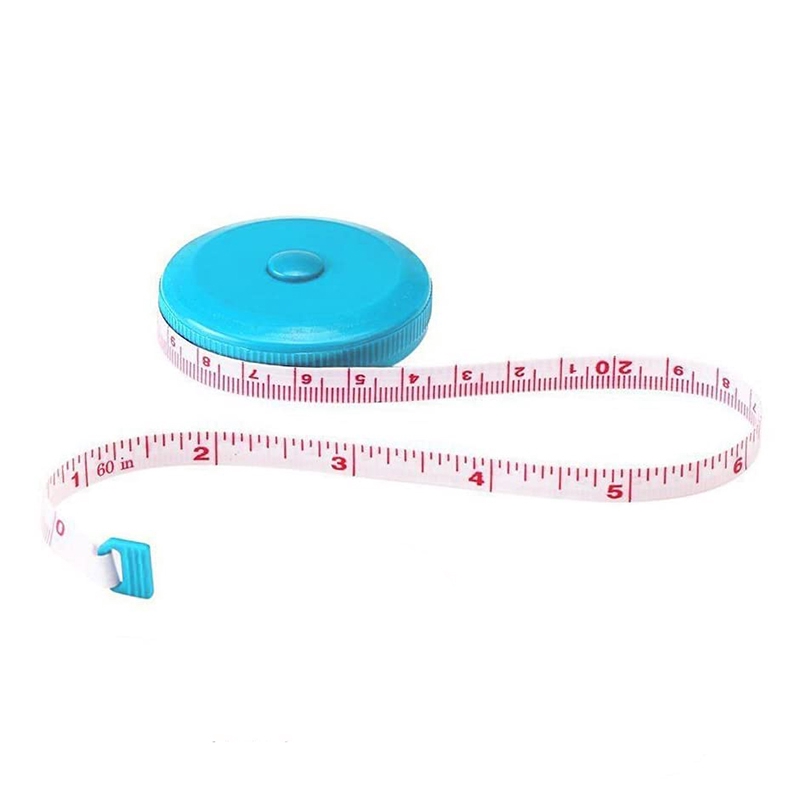 Sewing Measuring Tape Retractable with Push Button Multifunction