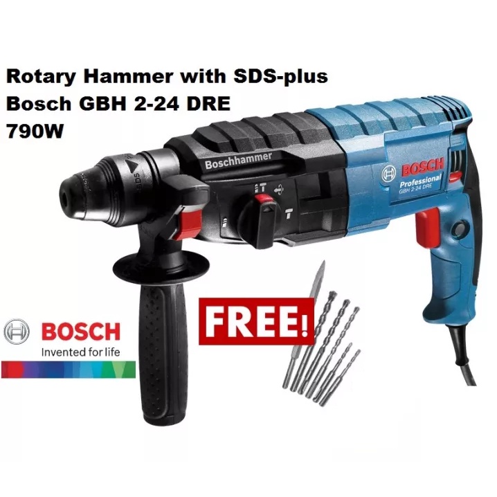 Clearance Bosch GBH2 24 DRE Rotary Hammer BOSCH Mesin Gerudi