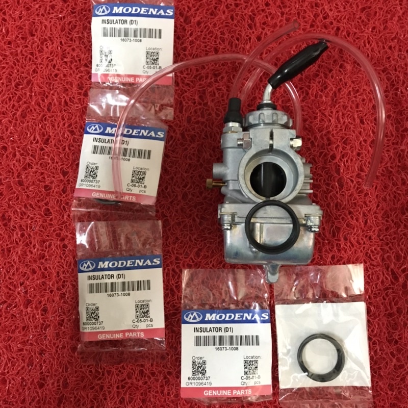 CARBURETOR MODENAS DINAMIK 120 INSULATOR(D1) Shopee Malaysia