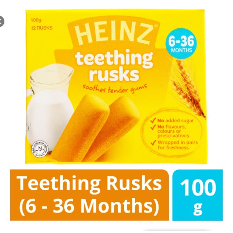 Teething store rusk heinz