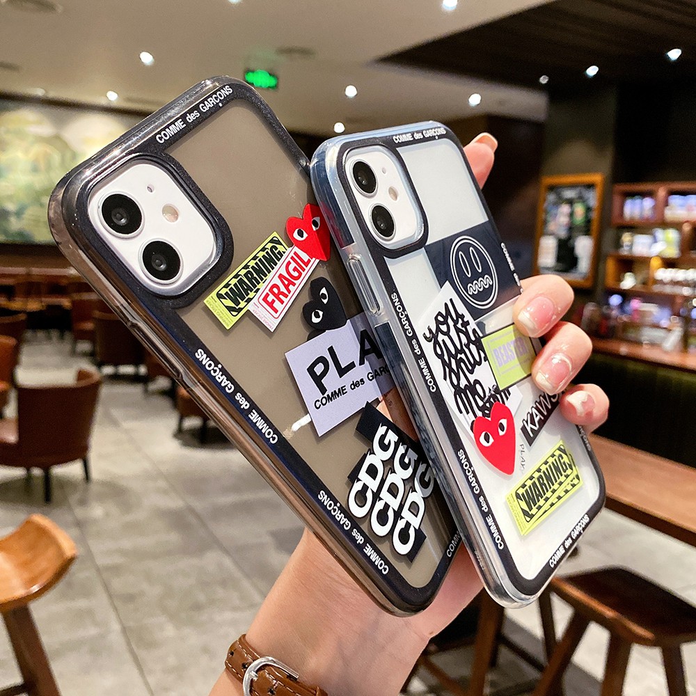 Comme des garcons iphone x case huawei best sale