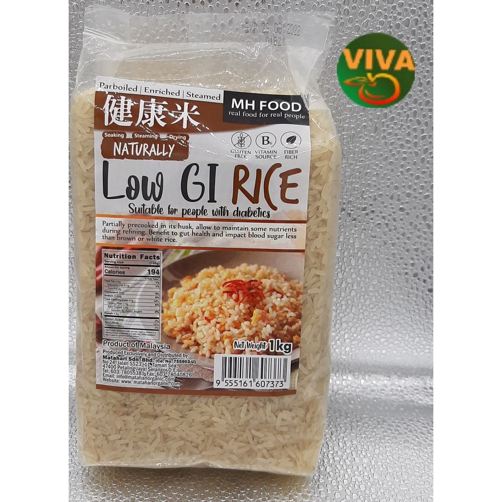MH Natural Low GI Rice (1kg) | Shopee Malaysia
