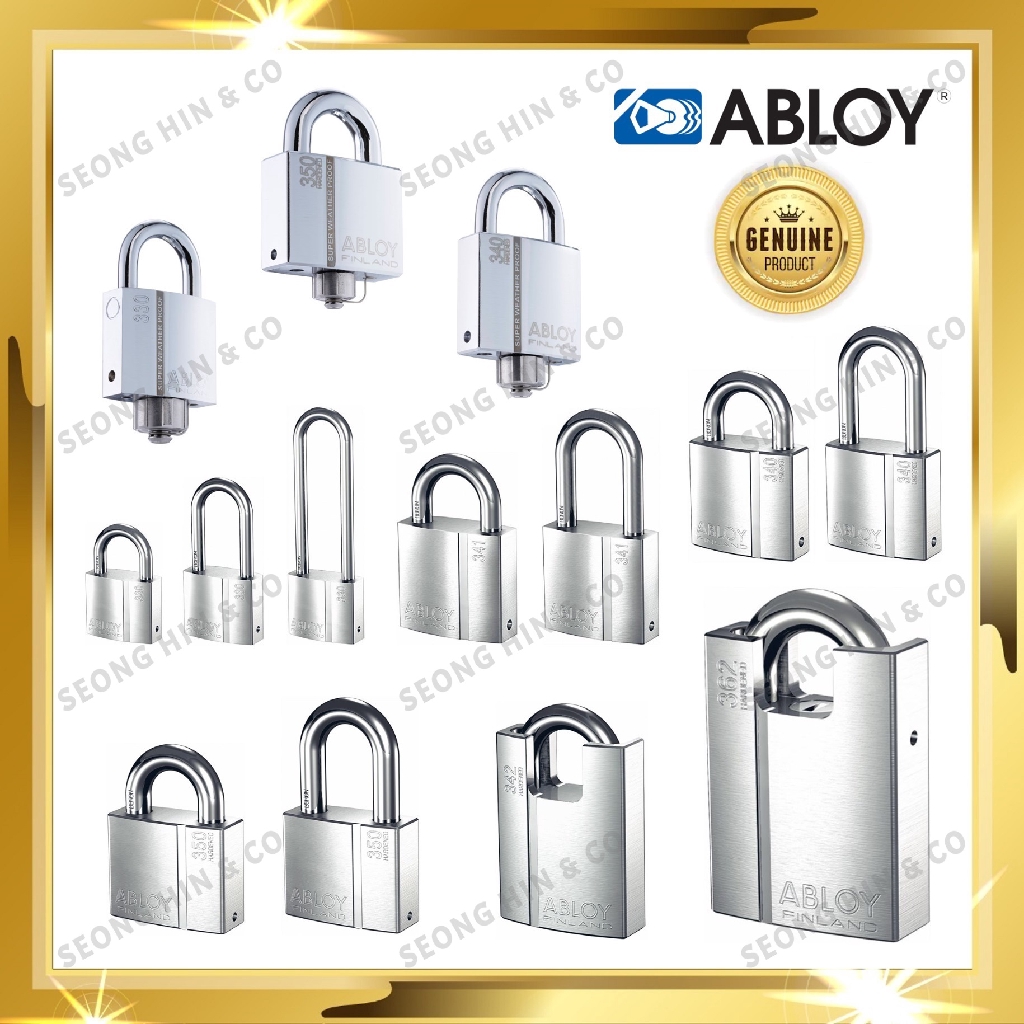 ABLOY GENUINE PL / PLM SERIES PADLOCK PL330 PL340 PL341 PL342 PL350 ...