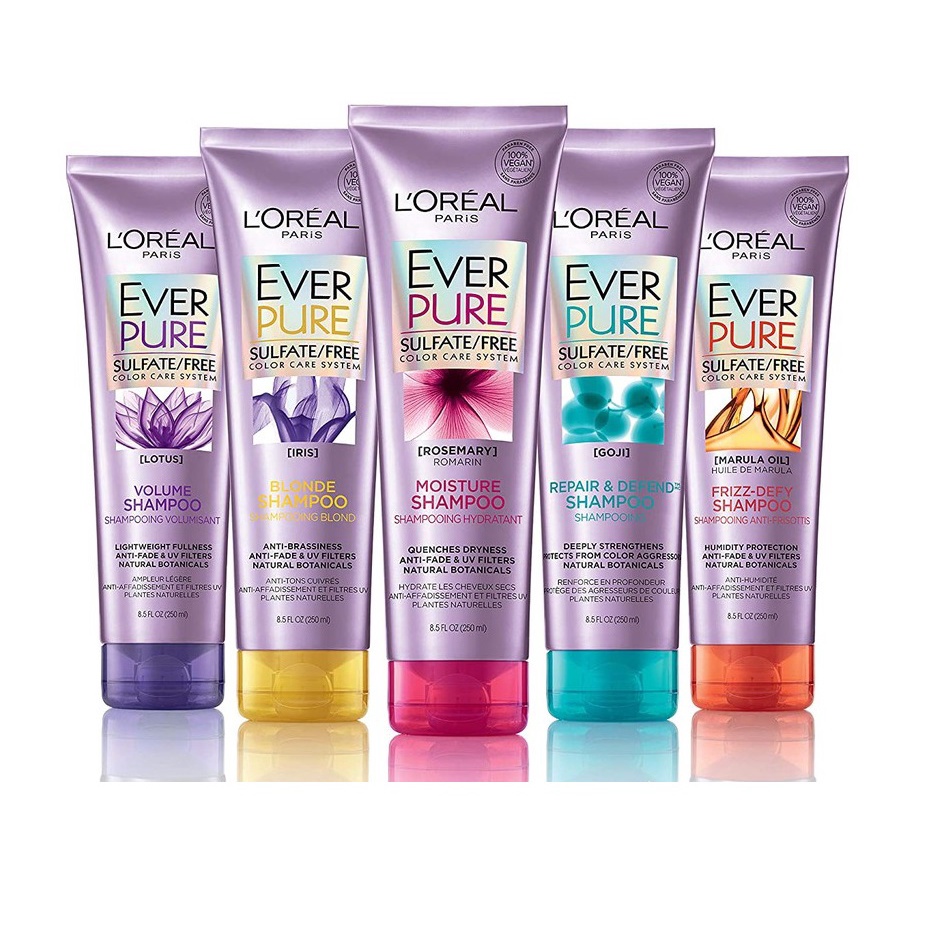 L'Oreal Paris EverPure Moisture Volume Shampoo conditioner EverStrong