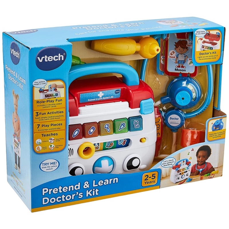 [ Ms.M ] Vtech Pretend & Learn Doctor Kit Set | Shopee Malaysia