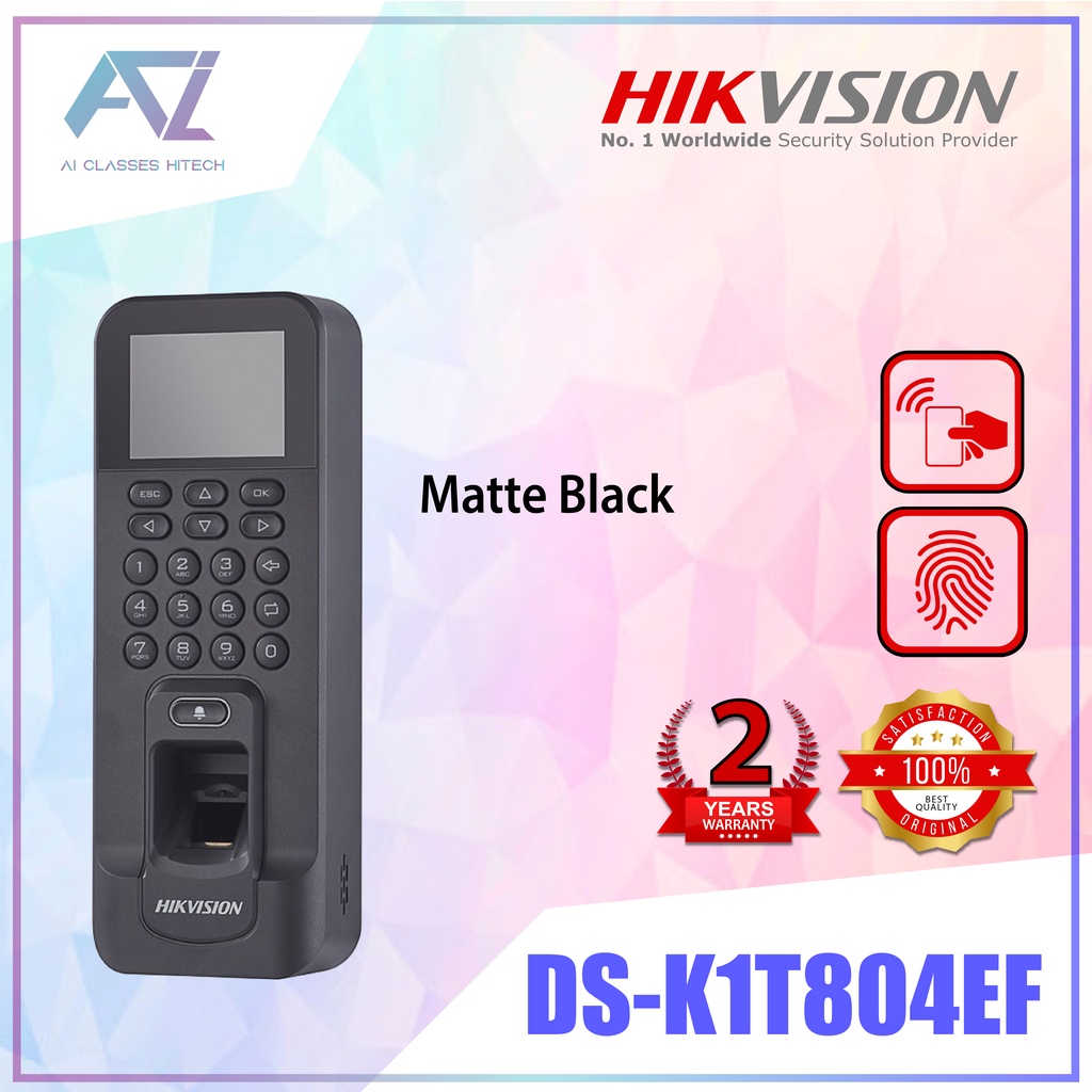 Hikvision DSK1T804MF Fingerprint Access Control Terminal Hikvision DS