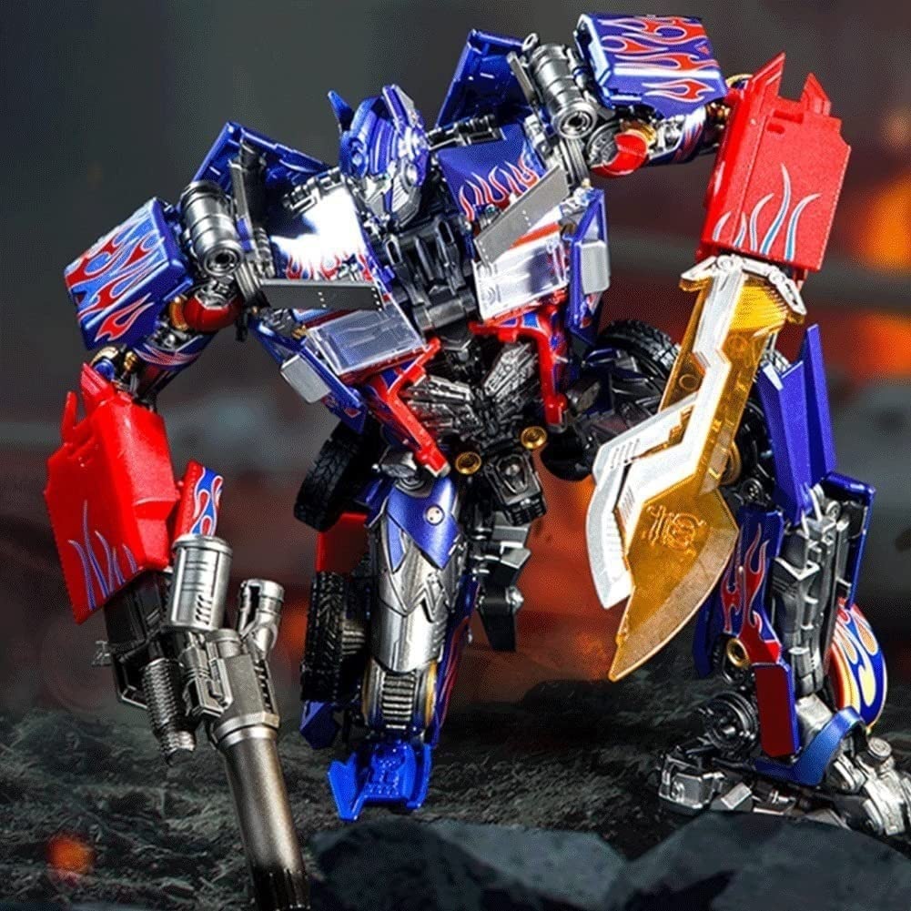 Black Mamba Transformable Robot - KM-01S LS-03F Optimus Prime ...