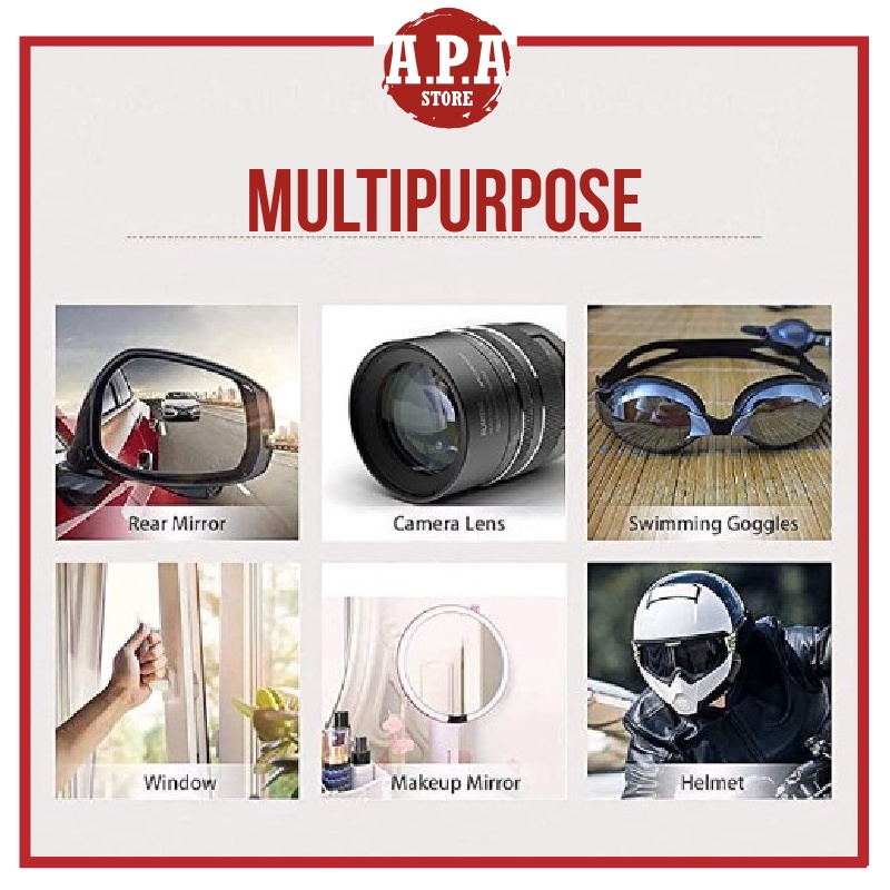APA Glasses Cleaner Wet Wipes Tissue Lens Dust Remover Oil Stain ...