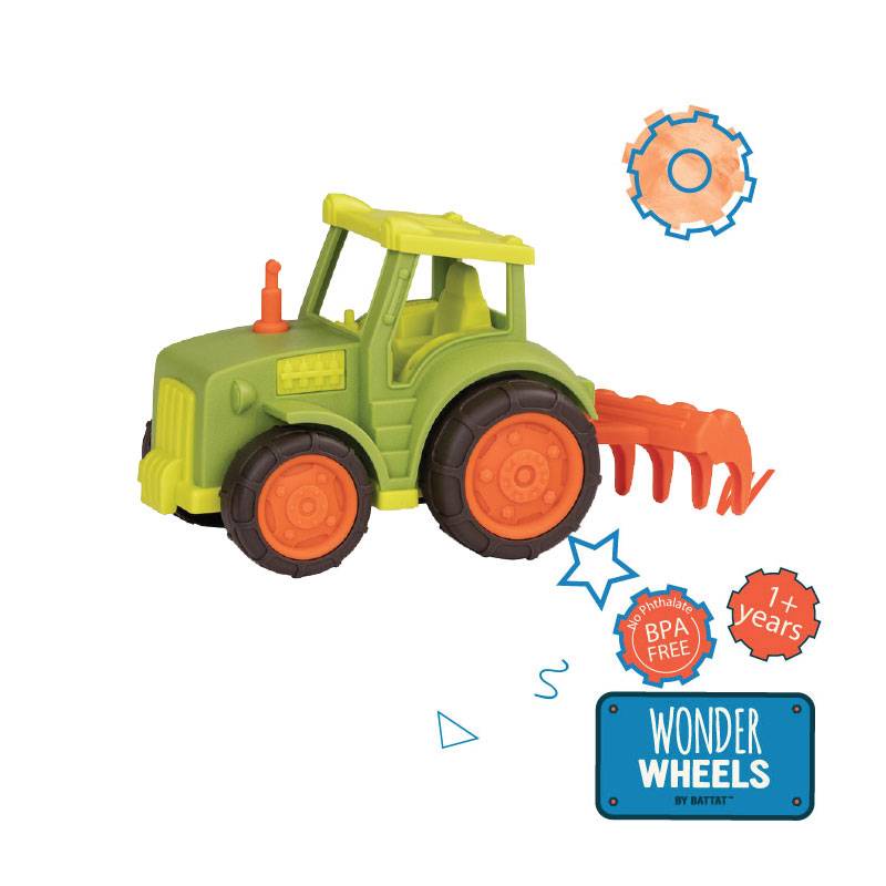 B. Toys - Wonder Wheels - Mini Tractor with Rake (VE1019Z) | Shopee ...