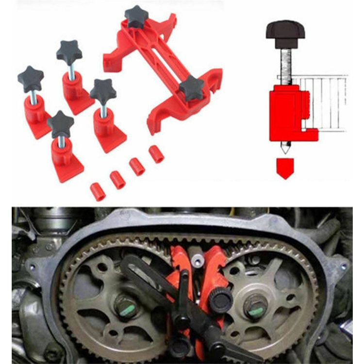 Universal Camshaft Dual Cam Clamp Locking Alignment Timing Belt Gear ...