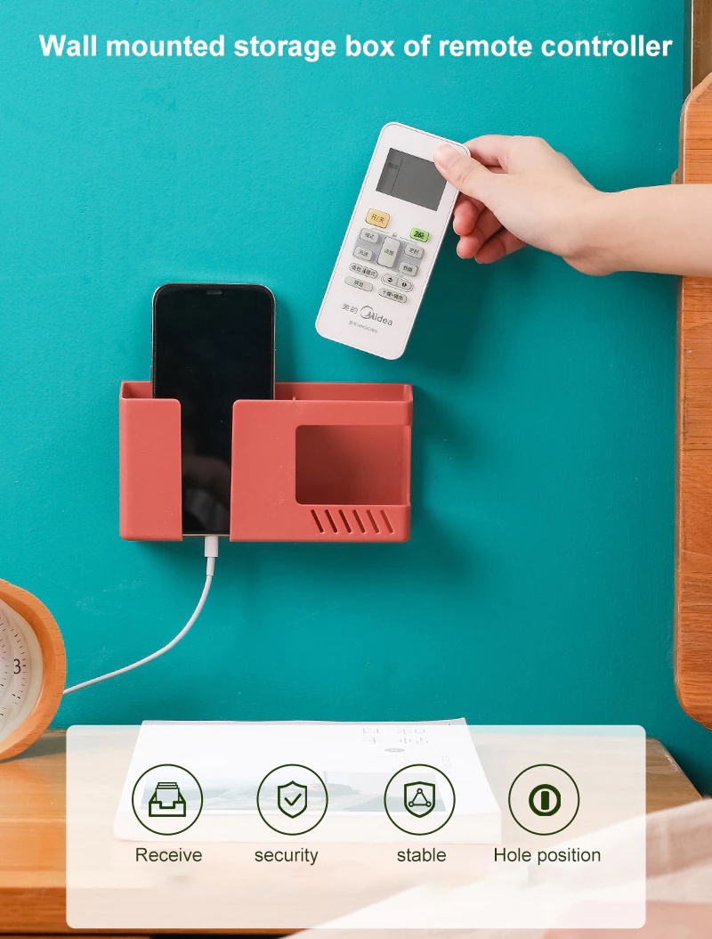 M Concept Wall Mounted Remote Control Holder Mobile Phone Holder ...