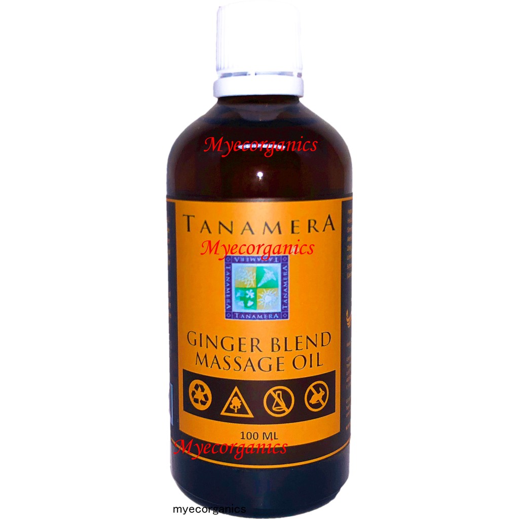 Tanamera Ginger Blend Massage Oil 100ml Shopee Malaysia