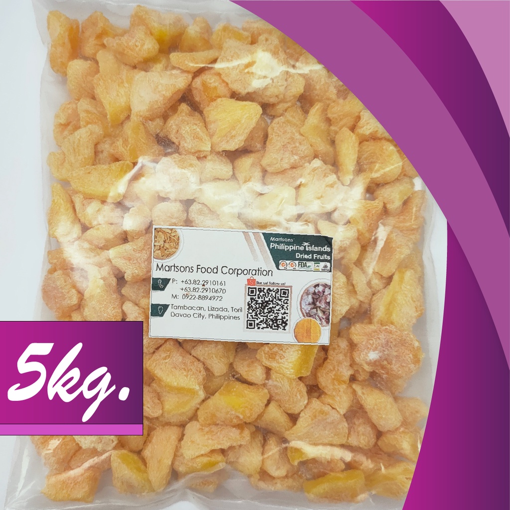 Dried Pineapple Chunks (5kg) | Shopee Malaysia