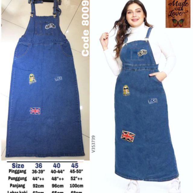 Overall skirt plus size