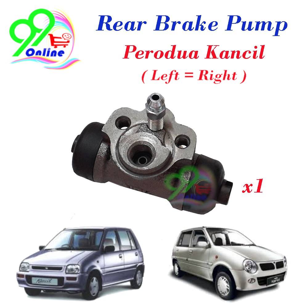 Rear Brake Pump Perodua Kancil kanari kelisa Viva Myvi Alza Kembara