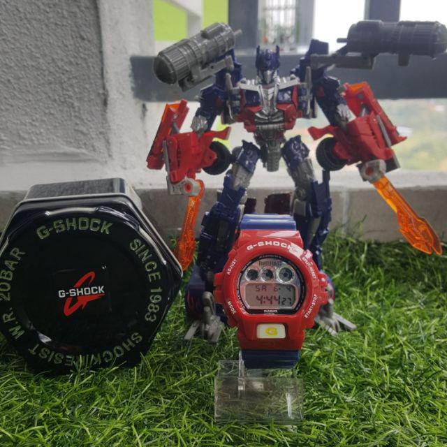 Gshock Transformers Edition DW6900 OPTIMUS PRIME/GA120 BUMBLE BEE
