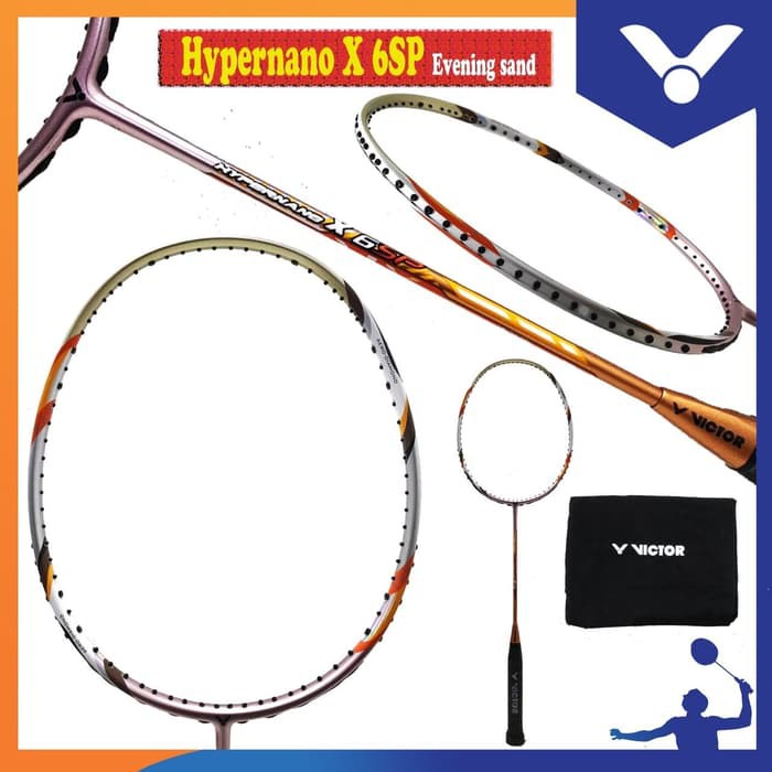 Victor Badminton Racket - Hypernano X 6 SP / HX 6 SP (Original ...