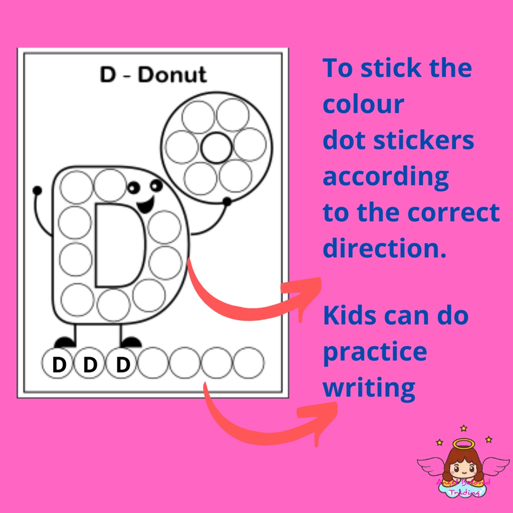 Alphabet Numbers 1-10 Do a Dot worksheet Montessori Early Learning Busy ...