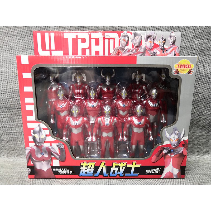 FIGURE MODEL - 12pcs Ultraman Superhero Action Figure Set Toys For Kids ...