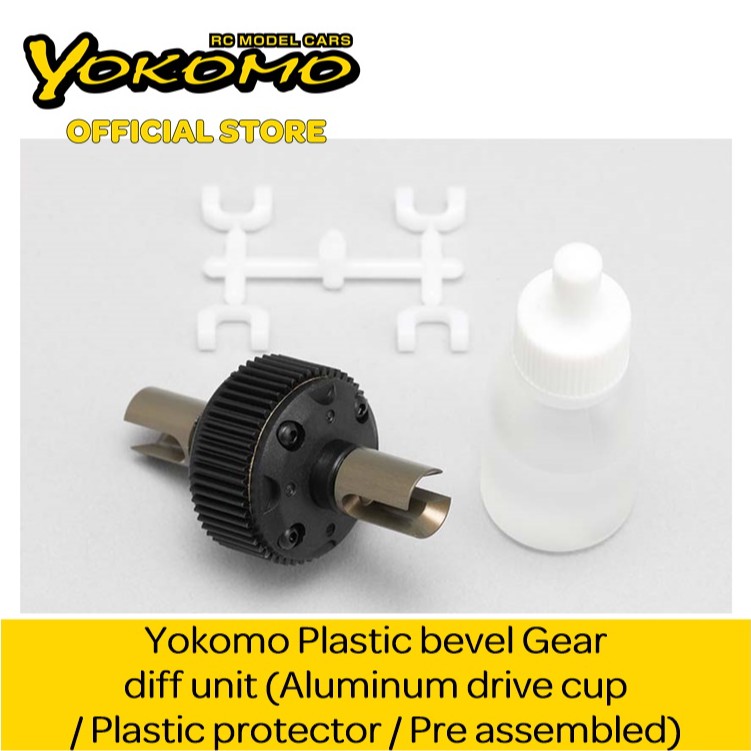 Yokomo Gear Diff. w/ Alum. Drive Cup Yokomo Gear Diff. w/ Alum. Drive Cup