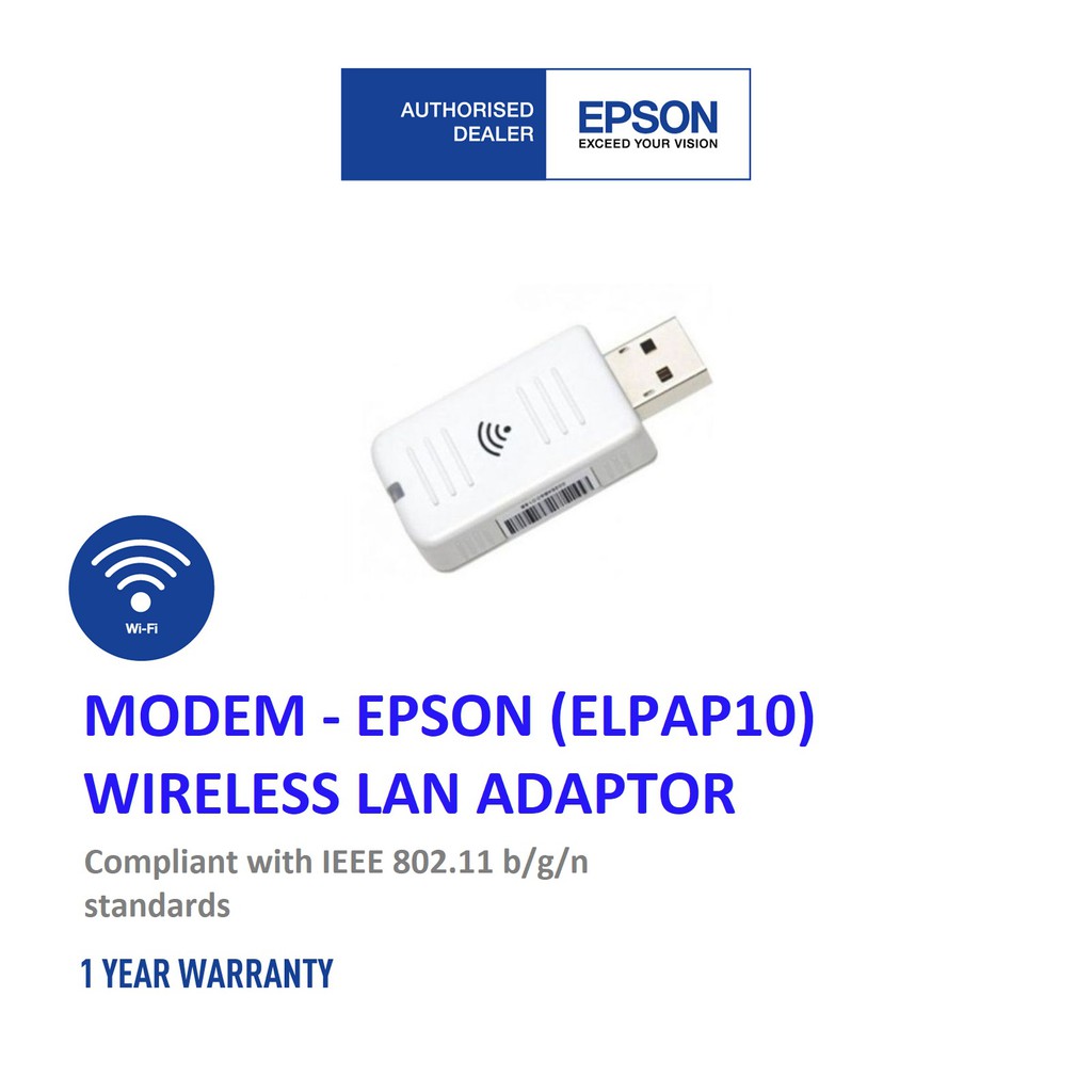 EPSON WIRELESS LAN ADAPTER - ELPAP10 / ELPAP11 / ELPAP12 | Shopee Malaysia