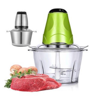 Food processor with outlet meat mincer