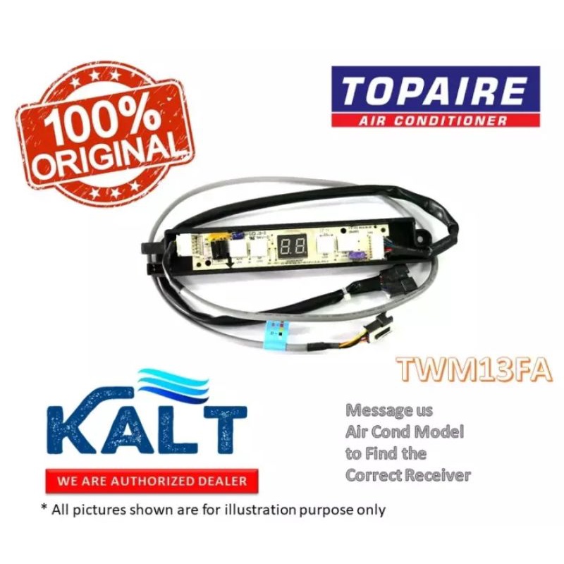 Topaire Wall Mount Air Cond Indoor IR Receiver Shopee Malaysia