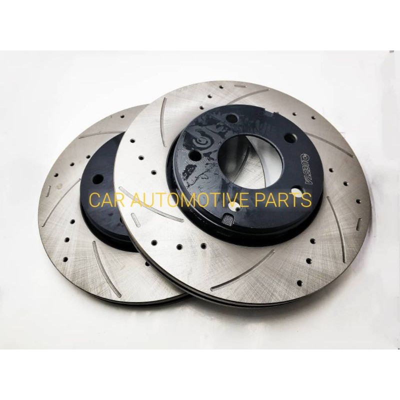 DISC ROTOR FRONT SETS (2PCS) - PROTON EXORA, PREVE, SUPRIMA S ~ QT-DR ...