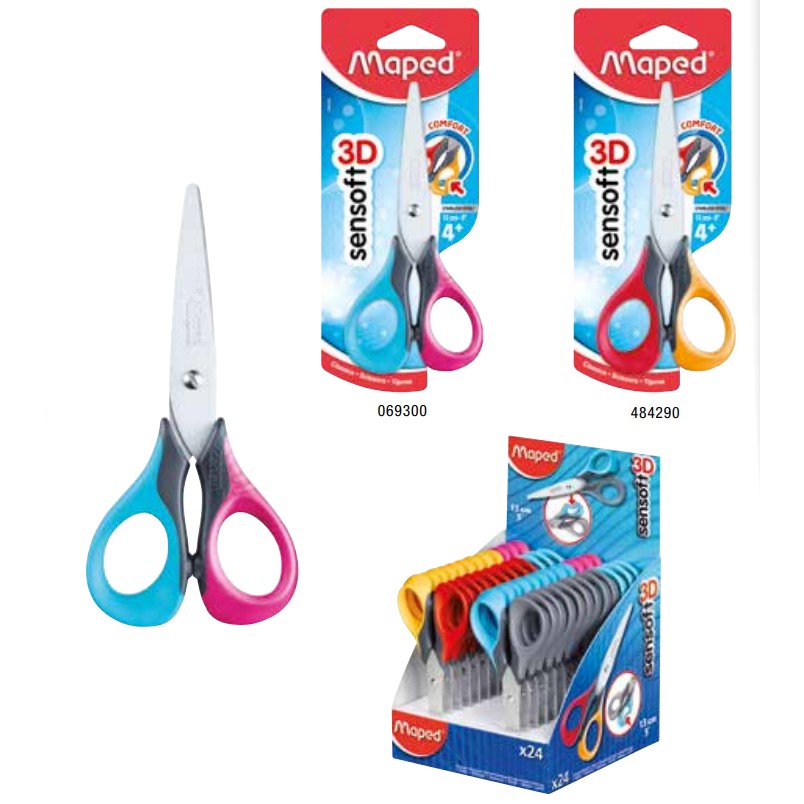 Sensoft 5 Left-Handed Scissors-Flexible Handles