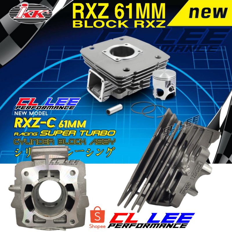 BLOCK IKK RXZ 61MM / 62MM RXZ 5PV CATALYZER IKK ORIGINAL SUPER TURBO ...