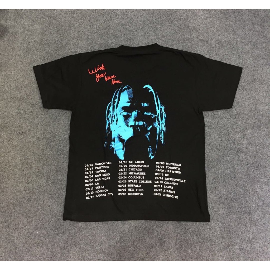 Travis scott best sale tour tee