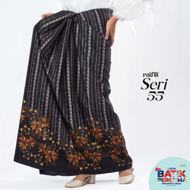 Seri 55 Kain Batik Raifili Exclusive Siap Jahit Sarong Senang Jahit ...