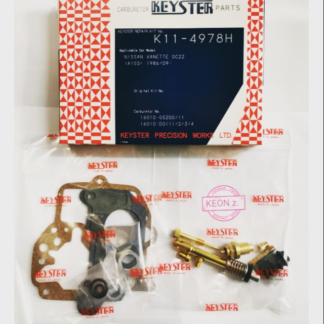 Carburetor Repair Kit for Nissan C22 Shopee Malaysia