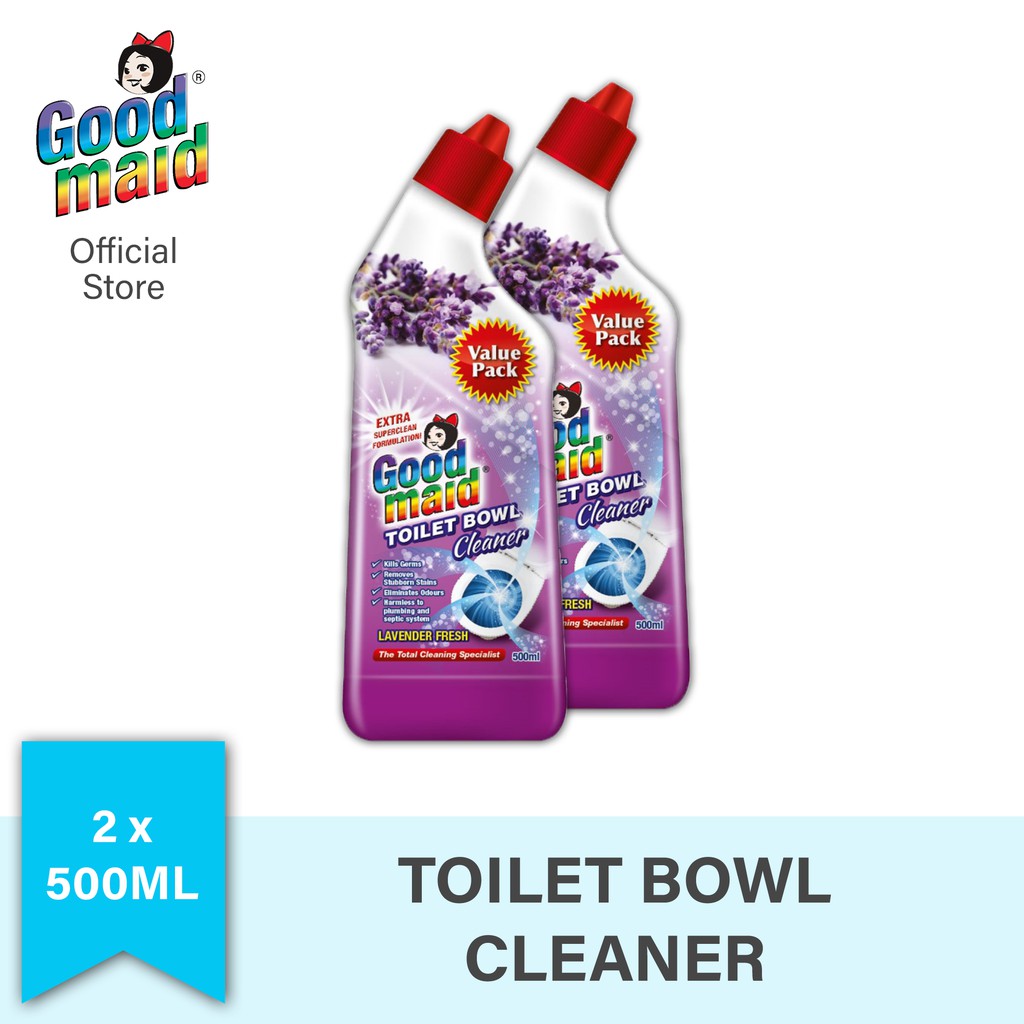 Goodmaid Toilet Bowl Cleaner Lavender (500ml x 2) Shopee Malaysia
